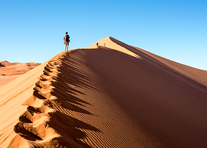 Sossusvlei i Namibia