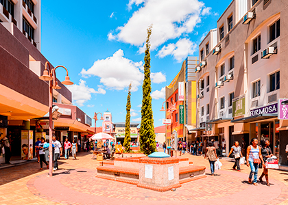 Gade i Windhoek, Namibia