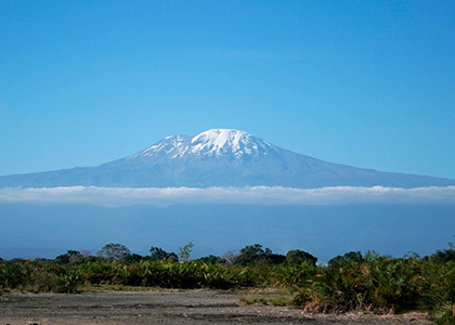 Kilimanjaro fra Moshi