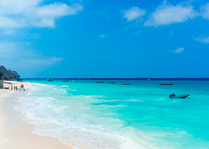 Nungwi strand på Zanzibar