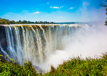 Victoria Falls i Zambabwe